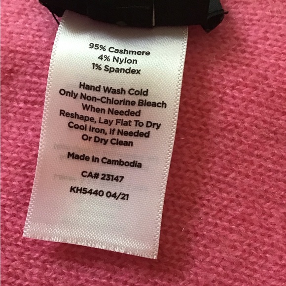 Talbots reversible cashmere cape size medium large - Picture 5 of 6